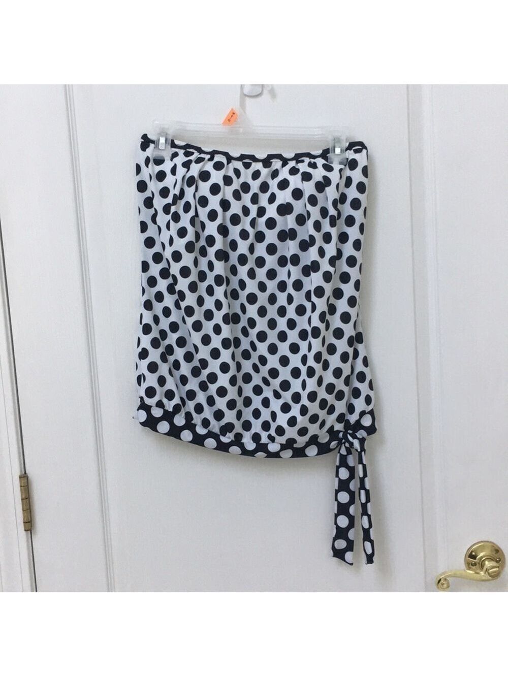 𝅺ATHENA swim top with sash hem (Macys)